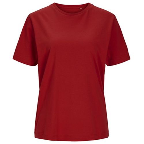 T-Shirt Manches Courtes - Jack&jones - Femme - Jj3914 - Rouge Lipstick