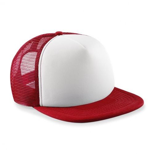 Casquette Trucker Base Ball - B645b - Rouge - Enfant - Junior
