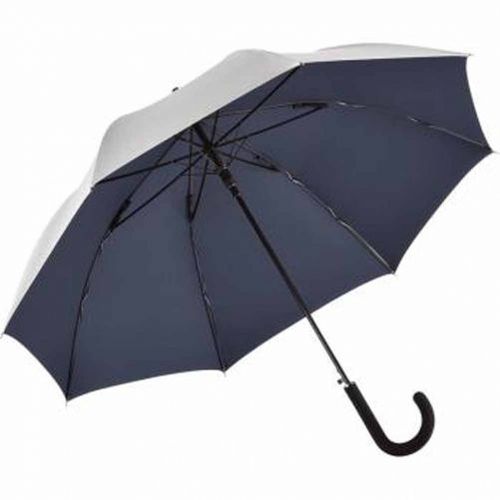 Parapluie Standard Extérieur Argenté - Fp7119 - Bleu
