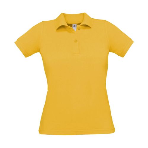 Polo Manches Courtes - Femme - Pw455 - Jaune Gold