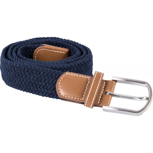 Ceinture Tressée Élastiquée - Kp805 - Bleu Marine