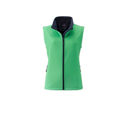 Gilet Sans Manches Micropolaire Softshell - Jn1127 - Vert - Femme