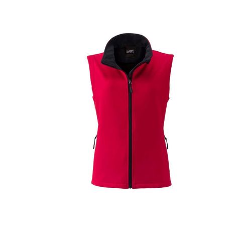Gilet Sans Manches Micropolaire Softshell - Jn1127 - Rouge - Femme