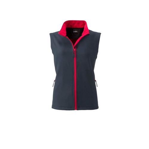 Gilet Sans Manches Micropolaire Softshell - Jn1127 - Gris Fer - Femme