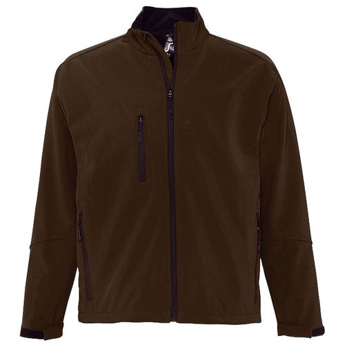 Veste Softshell Imperméable Respirante Homme 46600 - Marron Chocolat