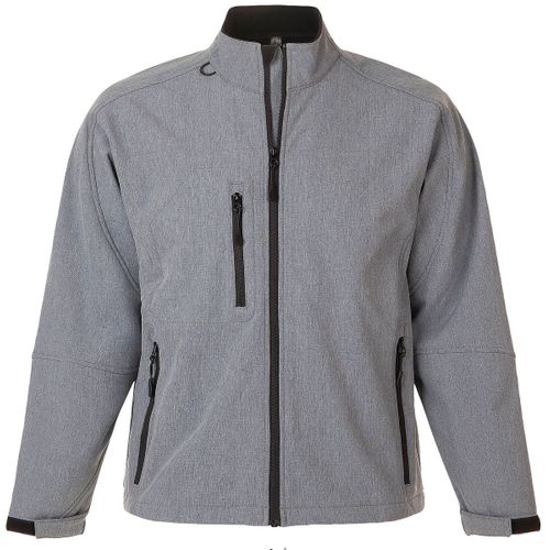 Veste Softshell Imperméable Respirante Homme 46600 - Gris Chiné