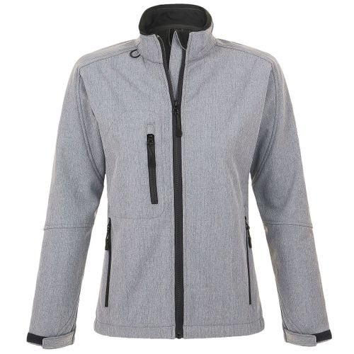 Veste Softshell Imperméable Respirante Femme 46800 - Gris Chiné