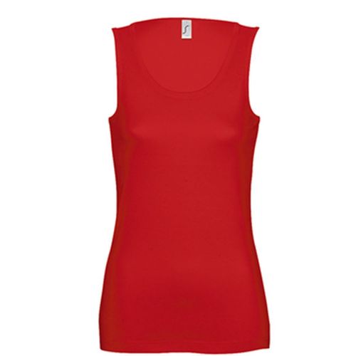 Débardeur En Coton - Femme - 11475 - Rouge