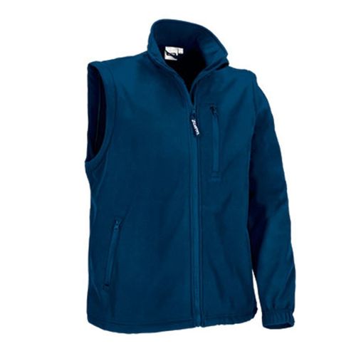 Veste Softshell Manches Amovibles - Homme - Ref Halifax - Bleu Marine