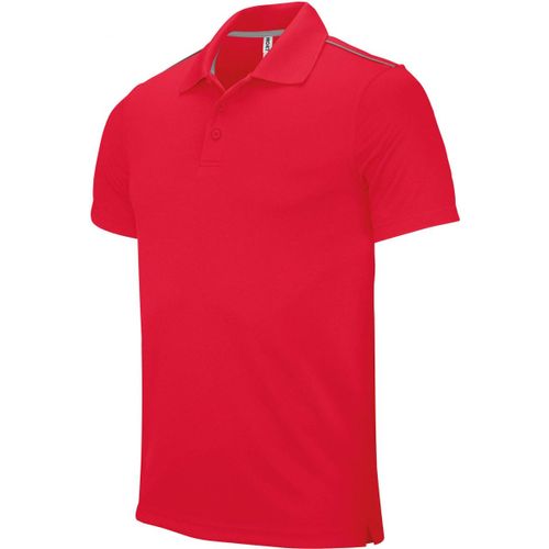 Polo Homme Sport - Pa480 - Rouge - Manches Courtes
