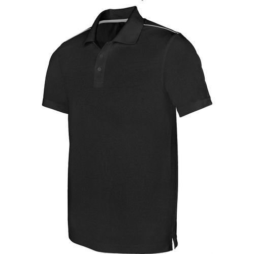 Polo Homme Sport - Pa480 - Noir - Manches Courtes