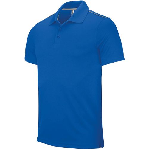 Polo Homme Sport - Pa480 - Bleu Roi - Manches Courtes