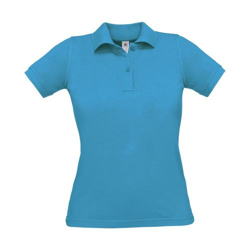 Polo Manches Courtes - Femme - Pw455 - Bleu Atoll