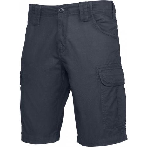 Bermuda Homme Multipoches K766 - Bleu Marine