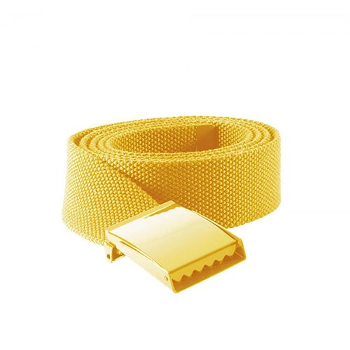 Ceinture Polyester Taille Réglable - Kp802 - Jaune