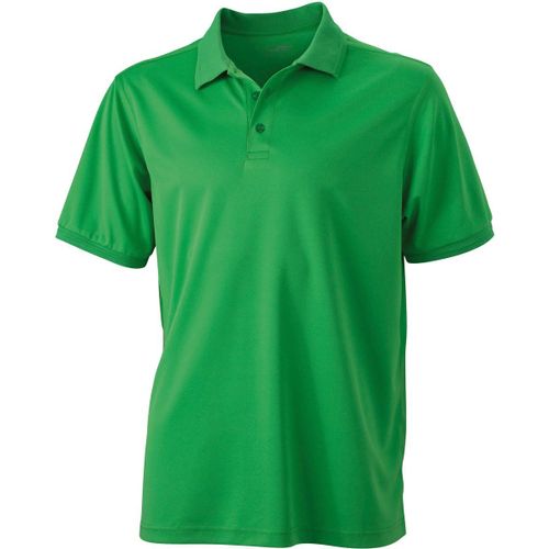 Polo Micro-Polyester Homme Jn576 - Vert