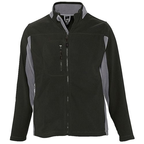 Veste Polaire Bicolore Homme - 55500 - Noir