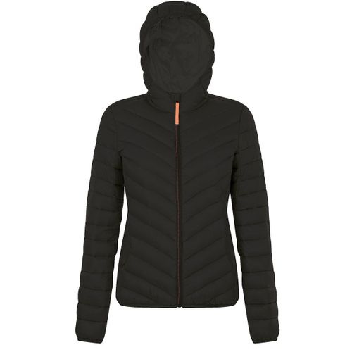 Doudoune Légère À Capuche Duvet Femme - 01621 - Noir