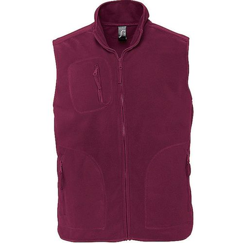 Gilet Sans Manches Bodywarmer Polaire Unisexe - 51000 - Rouge Bordeau