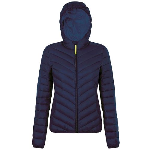 Doudoune Légère À Capuche Duvet Femme - 01621 - Bleu Marine