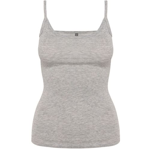 Débardeur Fines Bretelles - Femme - K397 - Gris Chiné