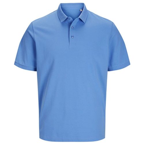 Polo Manches Courtes - Jack&jones - Unisexe - Jj7556 - Bleu Azur