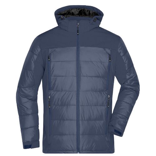 Veste Matelassée Homme Anorak Ski / Neige - Jn1050 - Bleu Marine