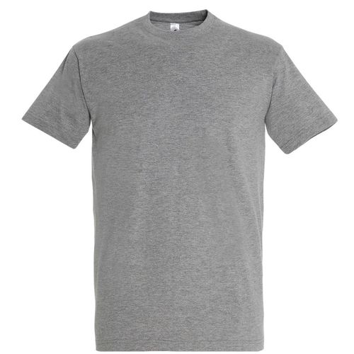 T-Shirt Manches Courtes - Mixte - 11500 - Gris Chiné