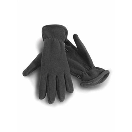 Gants En Polaire R144 Gris Charcoal - Mixte Homme Femme