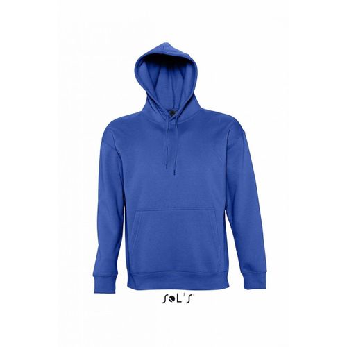 Sweat Shirt Capuche Poche Kangourou Unisexe - 13251 - Bleu Royal