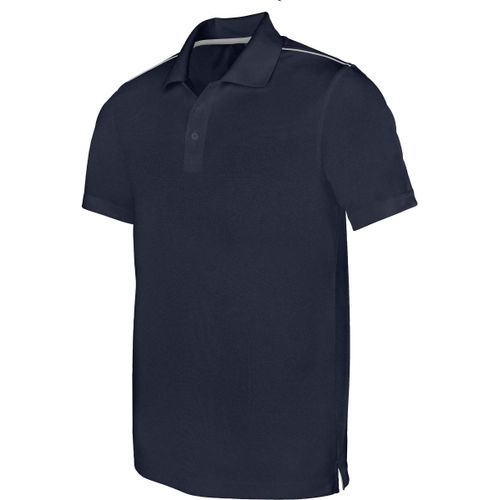 Polo Homme Sport - Pa480 - Bleu Marine - Manches Courtes