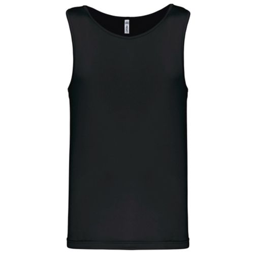 Débardeur De Sport - Homme - Pa441 - Noir