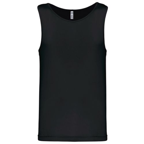 Débardeur De Sport - Homme - Pa441 - Noir