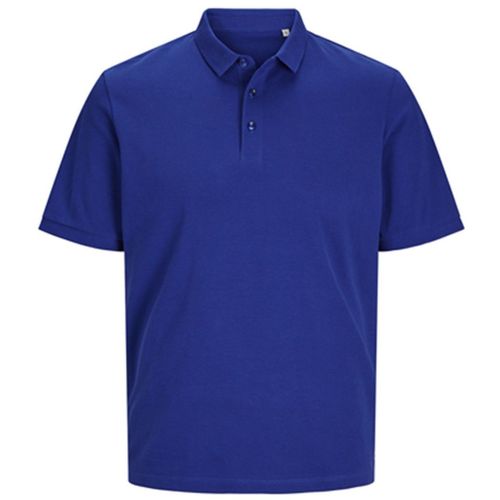 Polo Manches Courtes - Jack&jones - Unisexe - Jj7556 - Bleu Surf