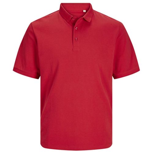 Polo Manches Courtes - Jack&jones - Unisexe - Jj7556 - Rouge
