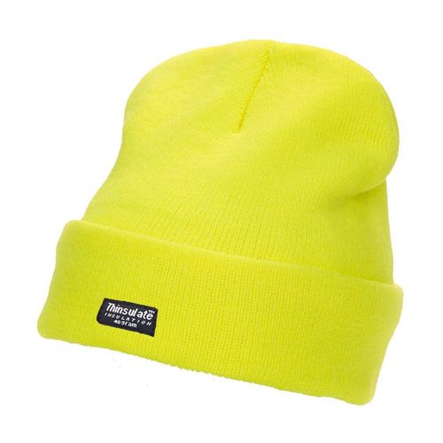 Bonnet Haute Visibilité Sécurité - Cap402 Jaune Fluo