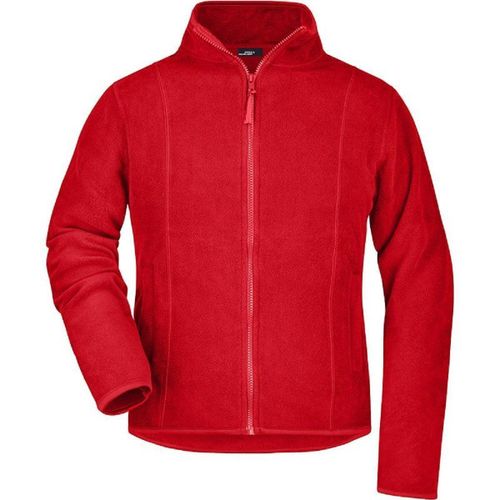 Veste Polaire Zippée Femme - Jn049 - Rouge