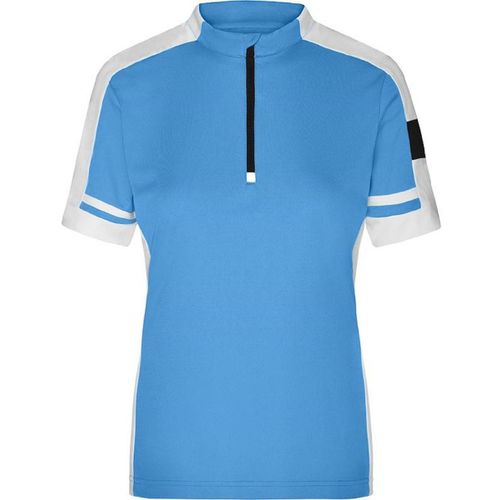 Maillot Cycliste - Femme - Jn451 - Bleu Cobalt