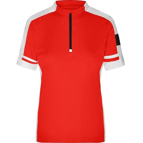 Maillot Cycliste - Femme - Jn451 - Rouge