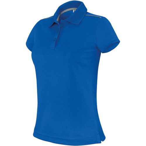 Polo Femme Sport - Pa481 - Bleu Roi - Manches Courtes