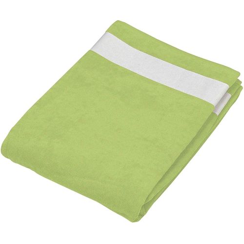 Drap De Plage Coton - K118 - Vert Lime
