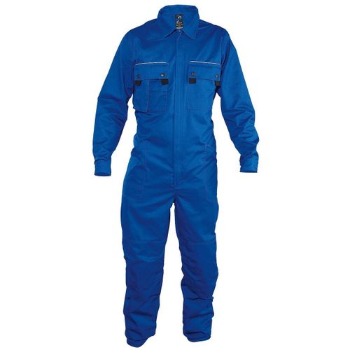 Combinaison De Travail Homme Simple Zip - Bleu Roi - 80902