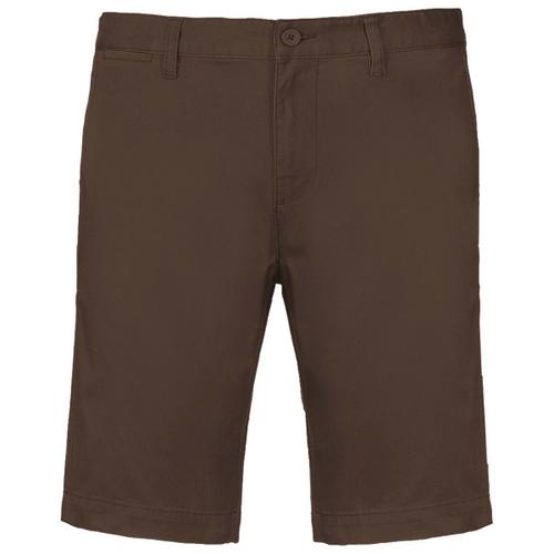 Bermuda Chino Homme - K750 - Marron Chocolat