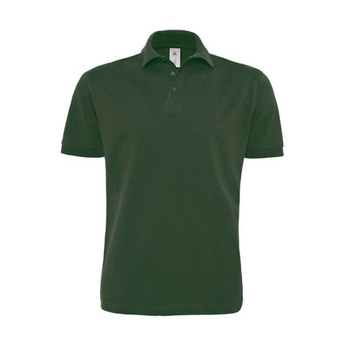 Polo Lourd Manches Courtes - Homme - Pu422 - Vert Bouteille