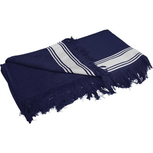 Drap De Plage - Fouta - K128 - Bleu Marine