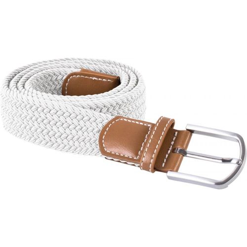 Ceinture Tressée Élastiquée - Kp805 - Blanc