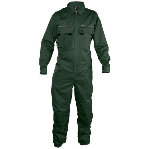Combinaison De Travail Homme Simple Zip - Vert - 80902