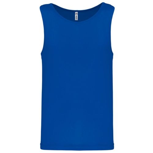 Débardeur De Sport - Homme - Pa441 - Bleu Aqua