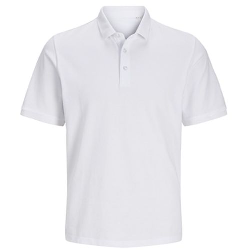Polo Manches Courtes - Jack&jones - Unisexe - Jj7556 - Blanc