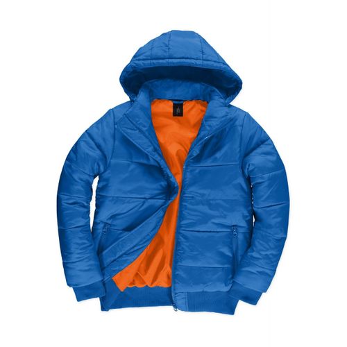Doudoune À Capuche Amovible Pour Homme - Jm940 - Bleu Roi